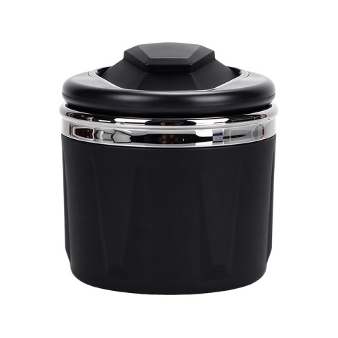 Matte Black ABS Desktop Ashtray