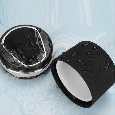 Matte Black ABS Desktop Ashtray
