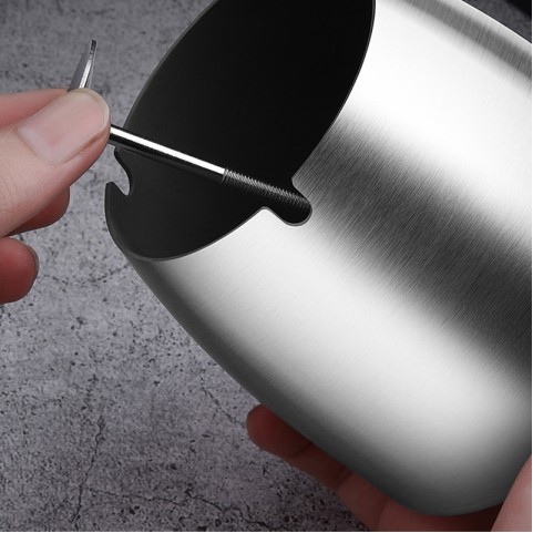 Windproof Stainless Steel Ashtray
