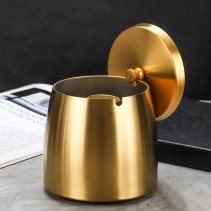 Windproof Stainless Steel Ashtray