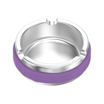 Purple Non-Slip Portable Ashtray