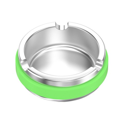 Multifunctional Apple-Green Windproof Ashtray