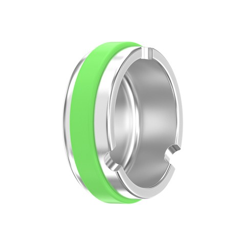 Multifunctional Apple-Green Windproof Ashtray