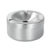 Brushed Champagne Gold Windproof Ashtray with Lid