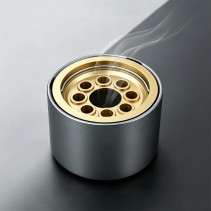 Premium Matte Metal Windproof Ashtray