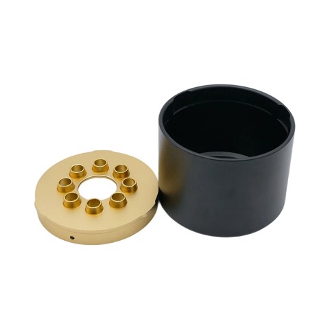 Premium Matte Metal Windproof Ashtray