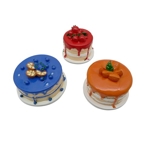 Premium Fruit-Themed Resin Ashtray with Lid