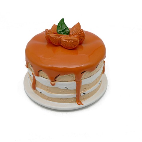 Premium Fruit-Themed Resin Ashtray with Lid
