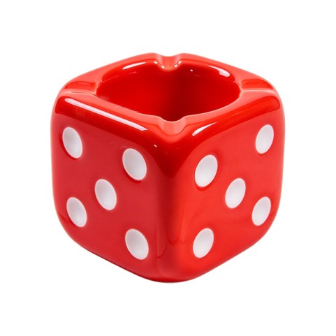 High-Quality Creative Square Dice-Shaped Ashtray