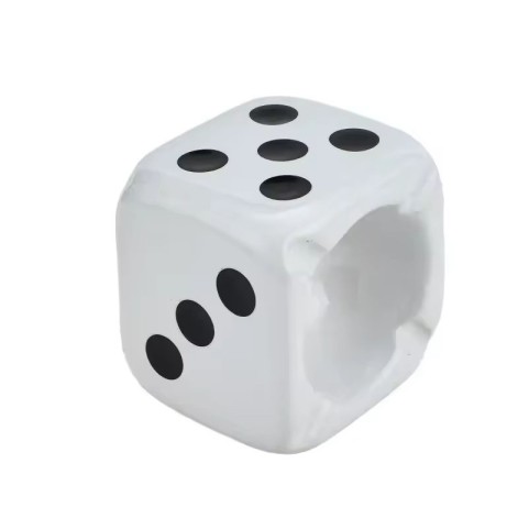 High-Quality Creative Square Dice-Shaped Ashtray