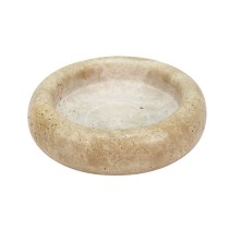 Classic rounded thick smoke-proof portable ashtray