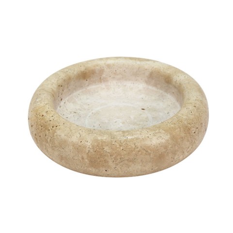 Classic rounded thick smoke-proof portable ashtray