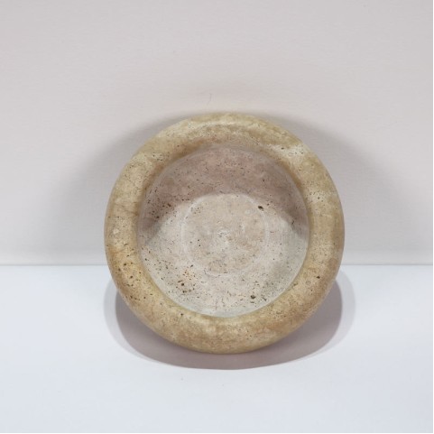 Classic rounded thick smoke-proof portable ashtray