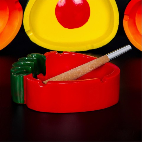 Fruit-Shaped Resin Cigar Ashtray