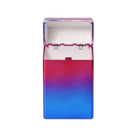Stylish gradient electroplated ABS plastic cigarette case