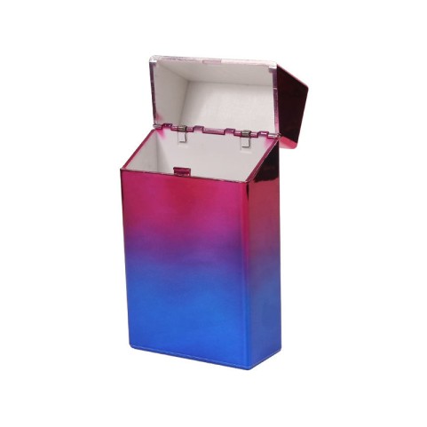 Stylish gradient electroplated ABS plastic cigarette case