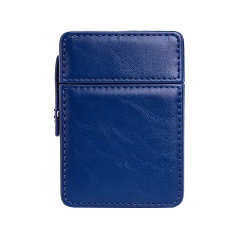 Vintage Brown PU Leather Crush-Proof Portable Cigarette Case