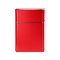 Stylish and Creative Portable Metal Cigarette Case with Hinged Lid