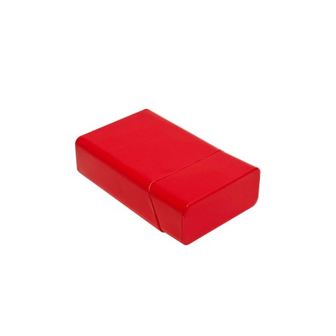 Stylish and Creative Portable Metal Cigarette Case with Hinged Lid