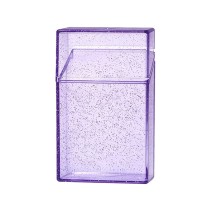 Stylish Waterproof Portable Shiny Plastic Cigarette Case