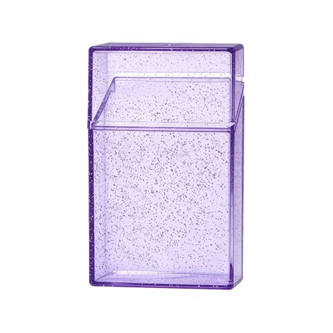 Stylish Waterproof Portable Shiny Plastic Cigarette Case