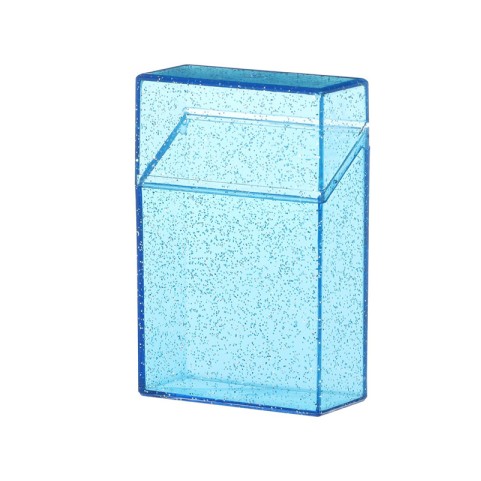 Stylish Waterproof Portable Shiny Plastic Cigarette Case
