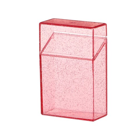 Stylish Waterproof Portable Shiny Plastic Cigarette Case