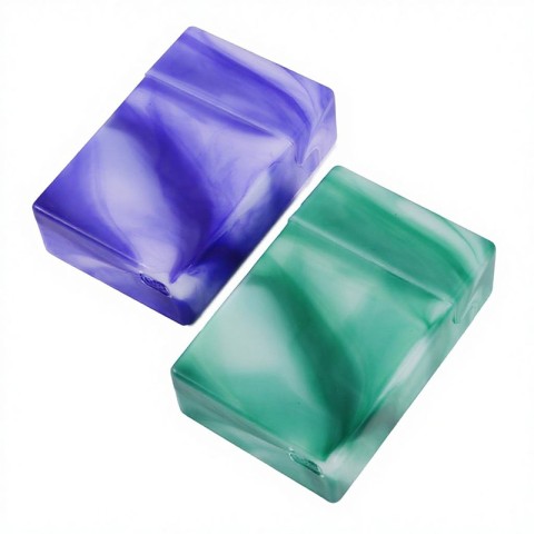 Waterproof and crush-resistant hard plastic cigarette case