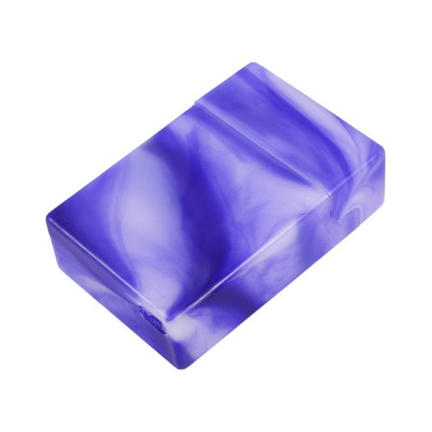 Waterproof and crush-resistant hard plastic cigarette case