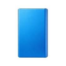 Premium Silver Fine-Sandblasted Portable Cigarette Case