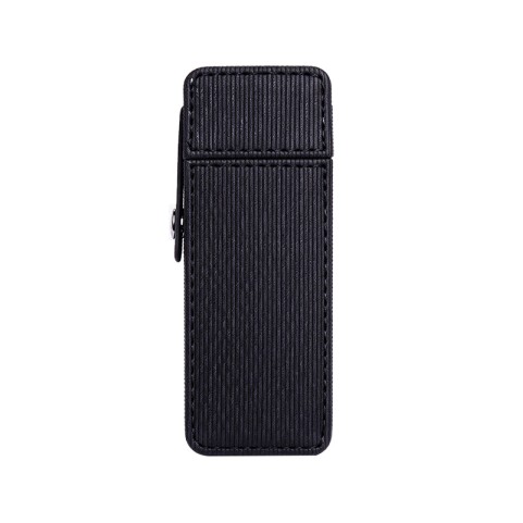 Cool black brushed moisture-proof slim cigarette case