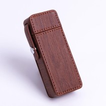 Cool black brushed moisture-proof slim cigarette case