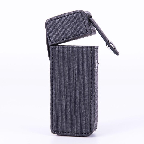 Cool black brushed moisture-proof slim cigarette case