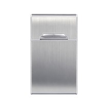 Classic Brushed Waterproof Metal Cigarette Case