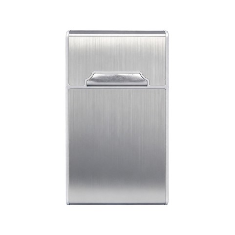 Classic Brushed Waterproof Metal Cigarette Case