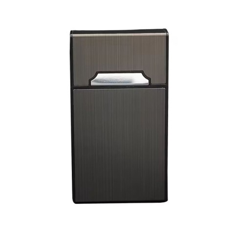 Classic Brushed Waterproof Metal Cigarette Case