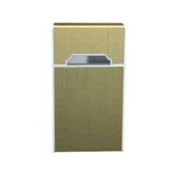 Classic Brushed Waterproof Metal Cigarette Case