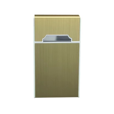 Classic Brushed Waterproof Metal Cigarette Case
