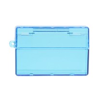 Transparent blue ABS plastic portable cigarette case