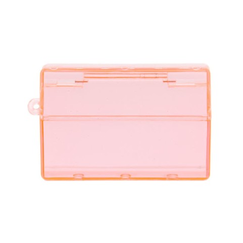 Transparent blue ABS plastic portable cigarette case