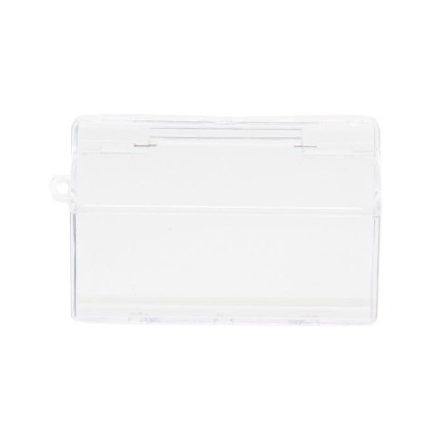 Transparent blue ABS plastic portable cigarette case