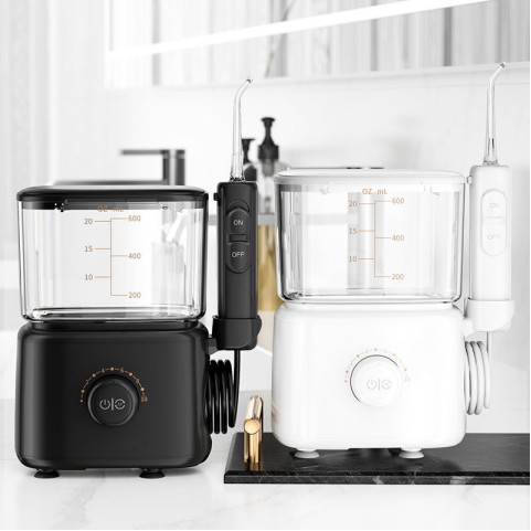 Waterproof 360-Degree Rotating Nozzle Desktop Water Flosser