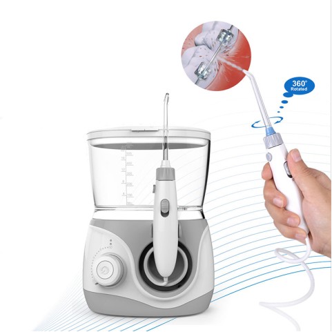 Solid-Color Minimalist Countertop Water Flosser