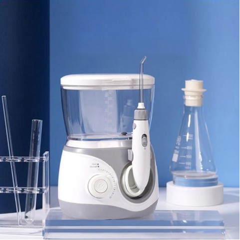 Solid-Color Minimalist Countertop Water Flosser