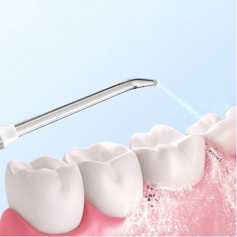 Solid-Color Minimalist Countertop Water Flosser