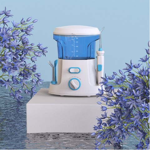 Two-Tone 360°Nozzle Water Flosser