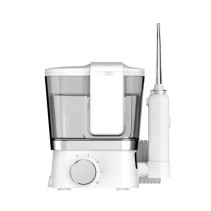 White Cordless Electric Countertop Water Flosser