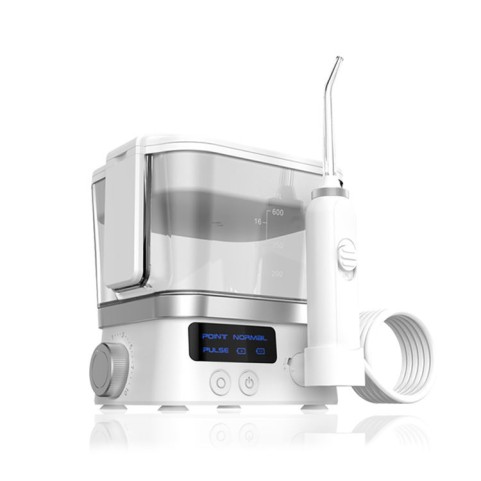 White Cordless Electric Countertop Water Flosser