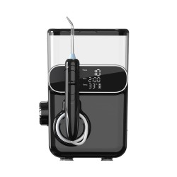 White Desktop Water Flosser with UV Sanitizer