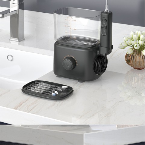 IPX4 White Desktop Water Flosser